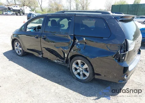 2012 Toyota Sienna Se 8 Passenger из США, поврежденный, VIN 5TDXK3DC7CS262033